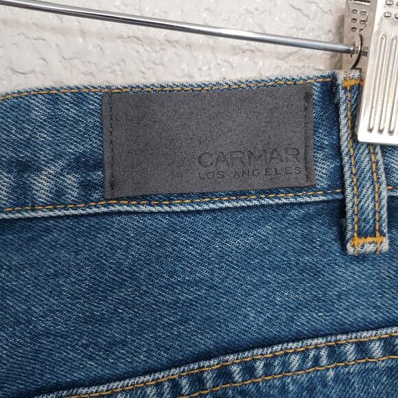 Carmar Denim Distressed Skirt Size 25 - Picture 9 of 9